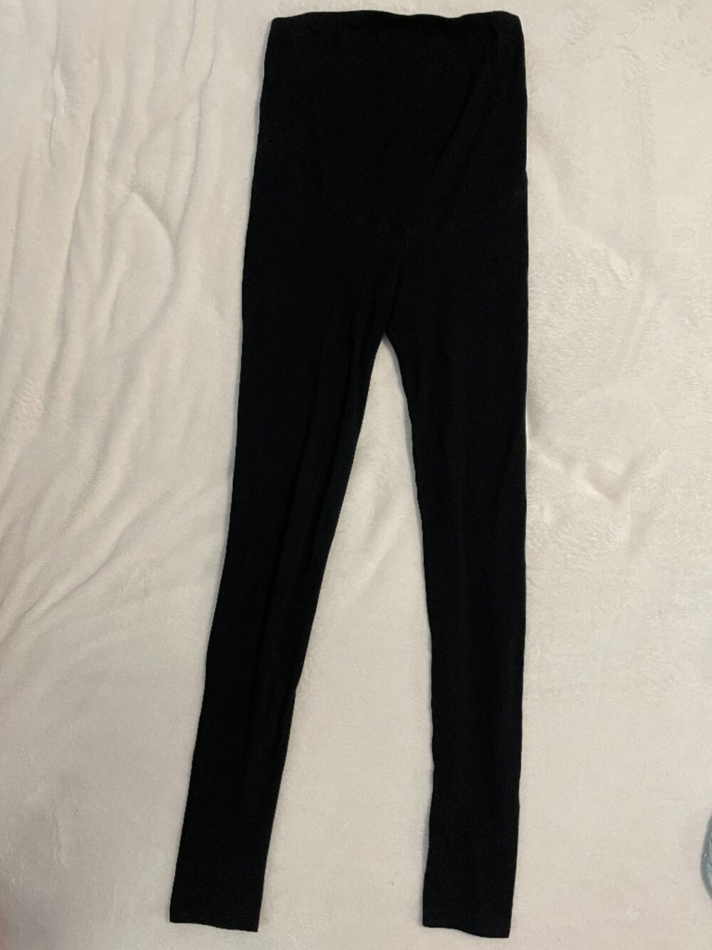 Black maternity leggings